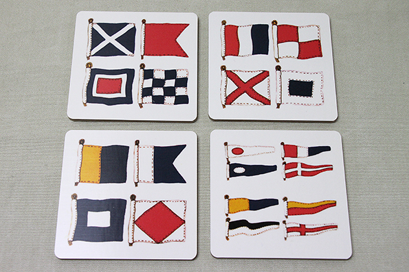 Coasters Signal flags