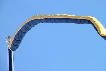 300 cm Vindstrut Blå-Gul
