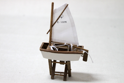 Optimist dinghy 15x25 cm