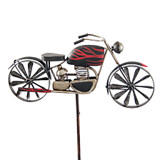 Motorcykel red flame