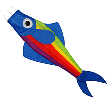 Fish Windsack Blue