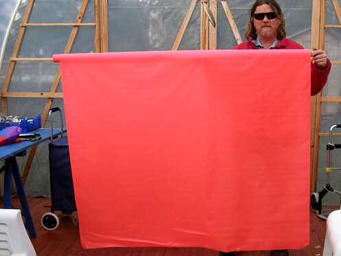 Chikara nylon fluor orange