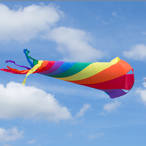 Windturbine Rainbow