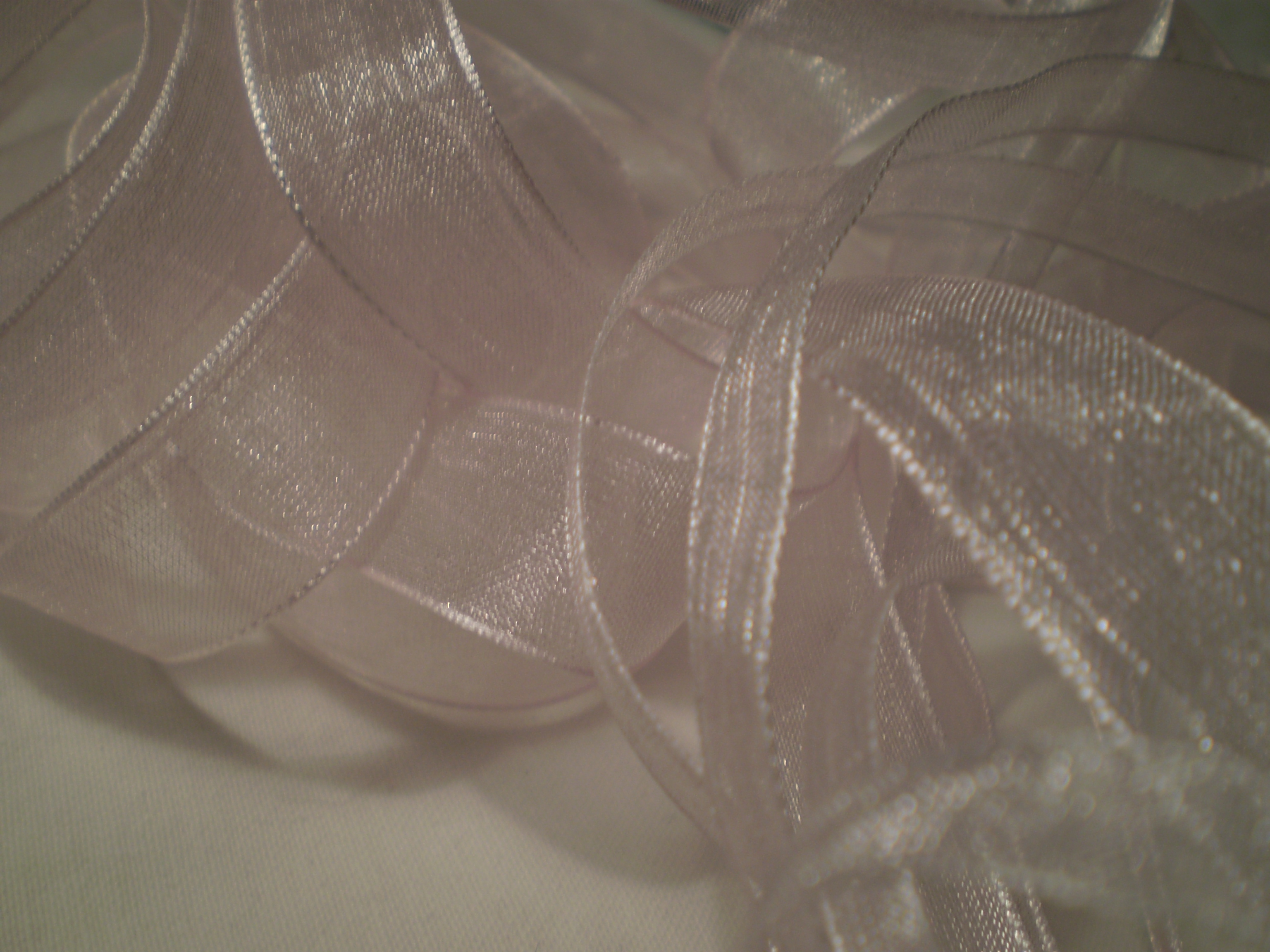 Organza 6mm -Ljusrosa
