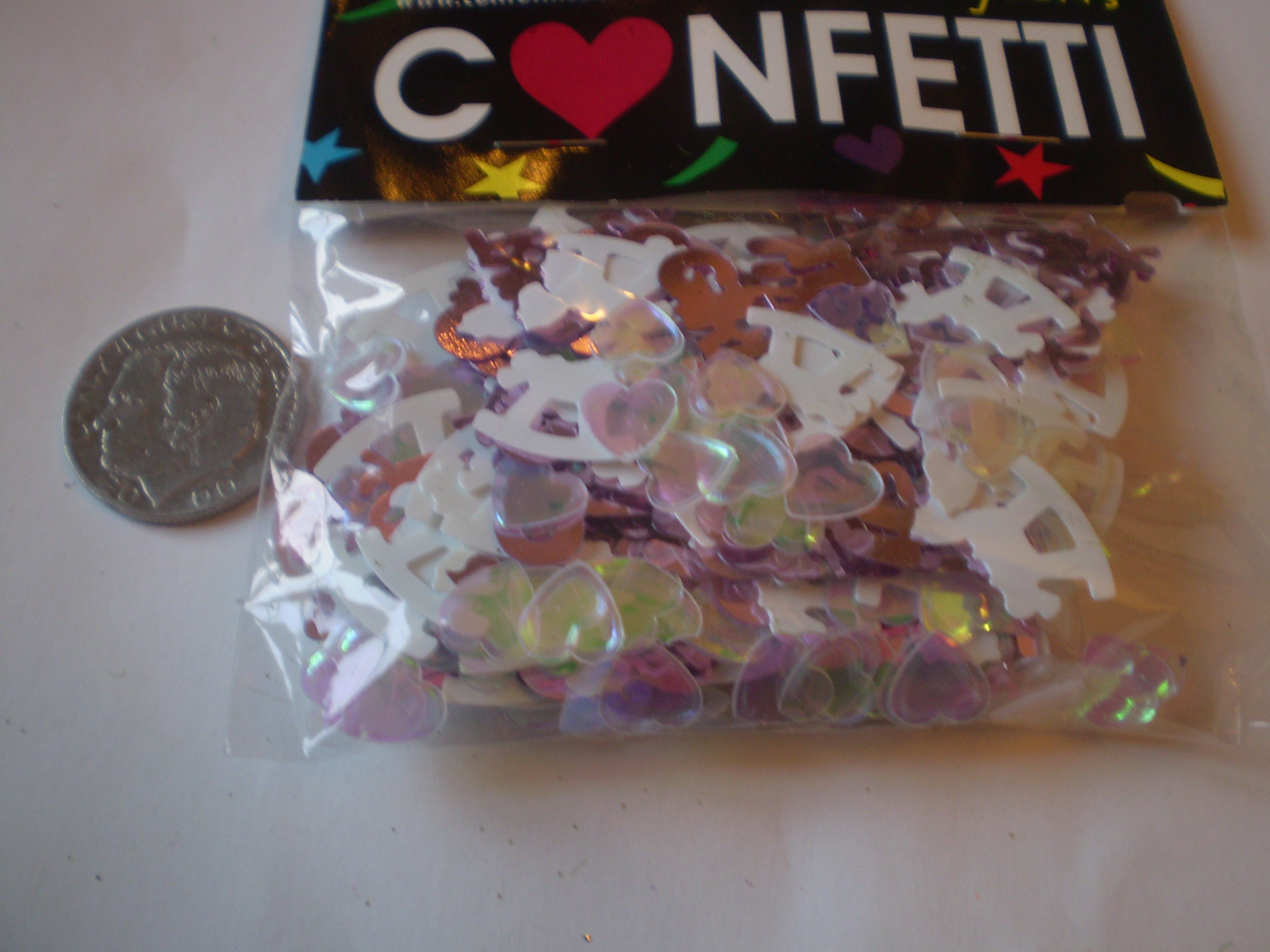 Konfetti -Babyshower