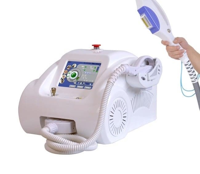 Portabel E-Light IPL+RF lasermaskin
