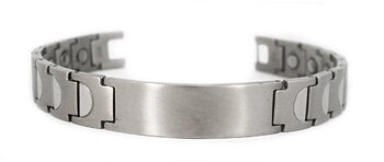 Magnetarmband i Titan - Herr