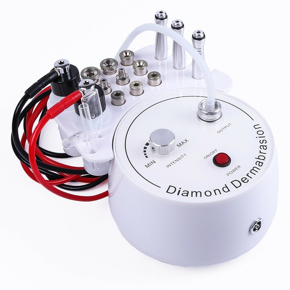 Diamond Peeling Maskin - Microcrystal Dermabrasion - Mini 3 in 1 - 2