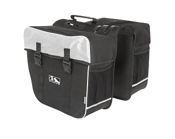W-wave cykelväska dubbel. 30 liter