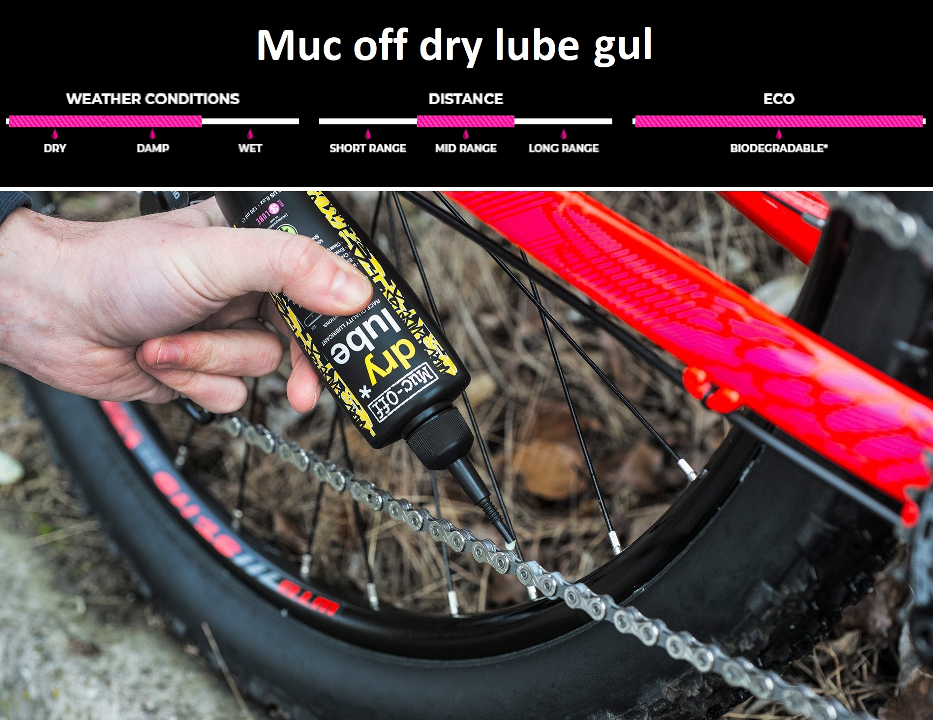Muc off dry lube 120 ml gul - 3