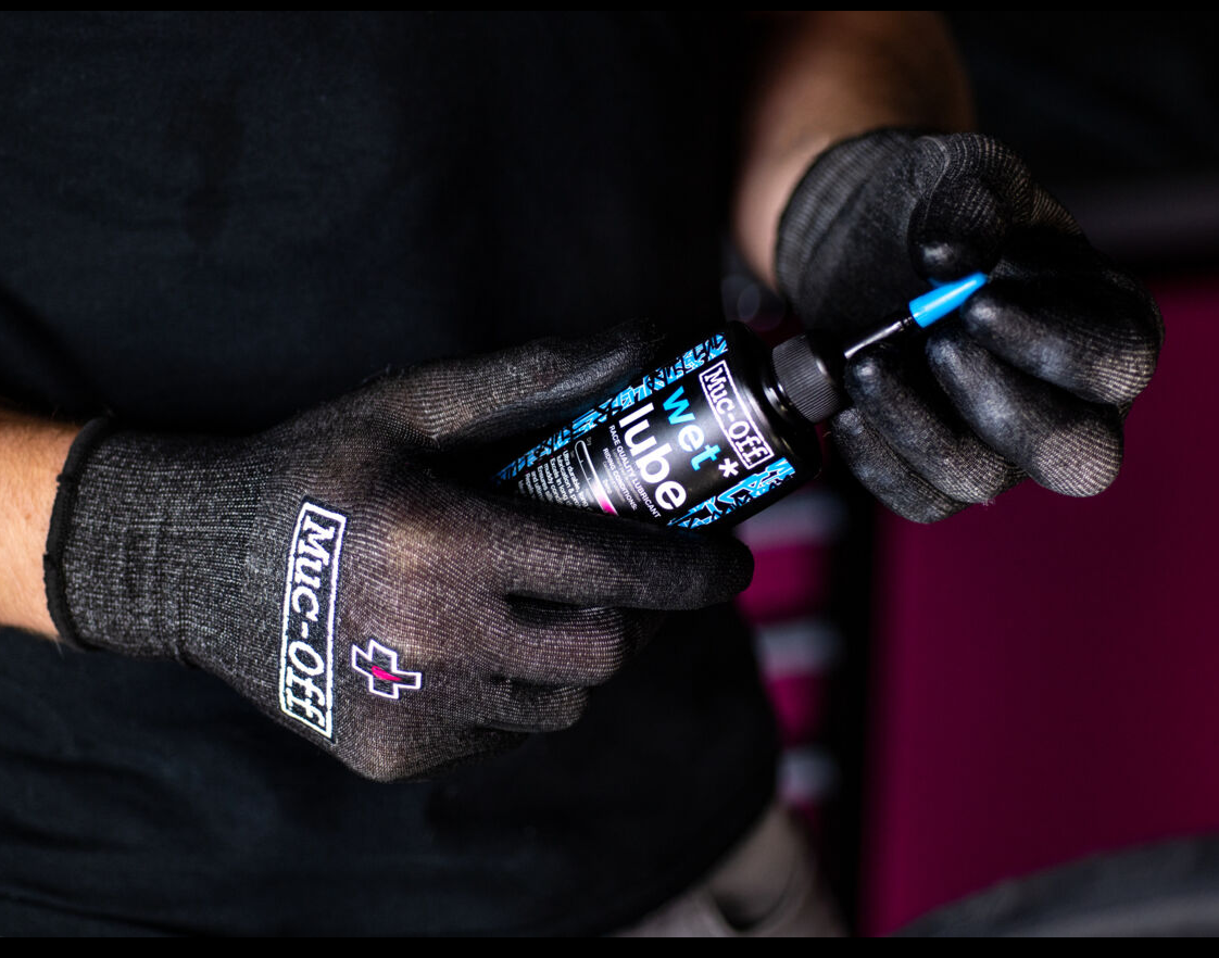 Muc off wet lube 120 ml blå - 5