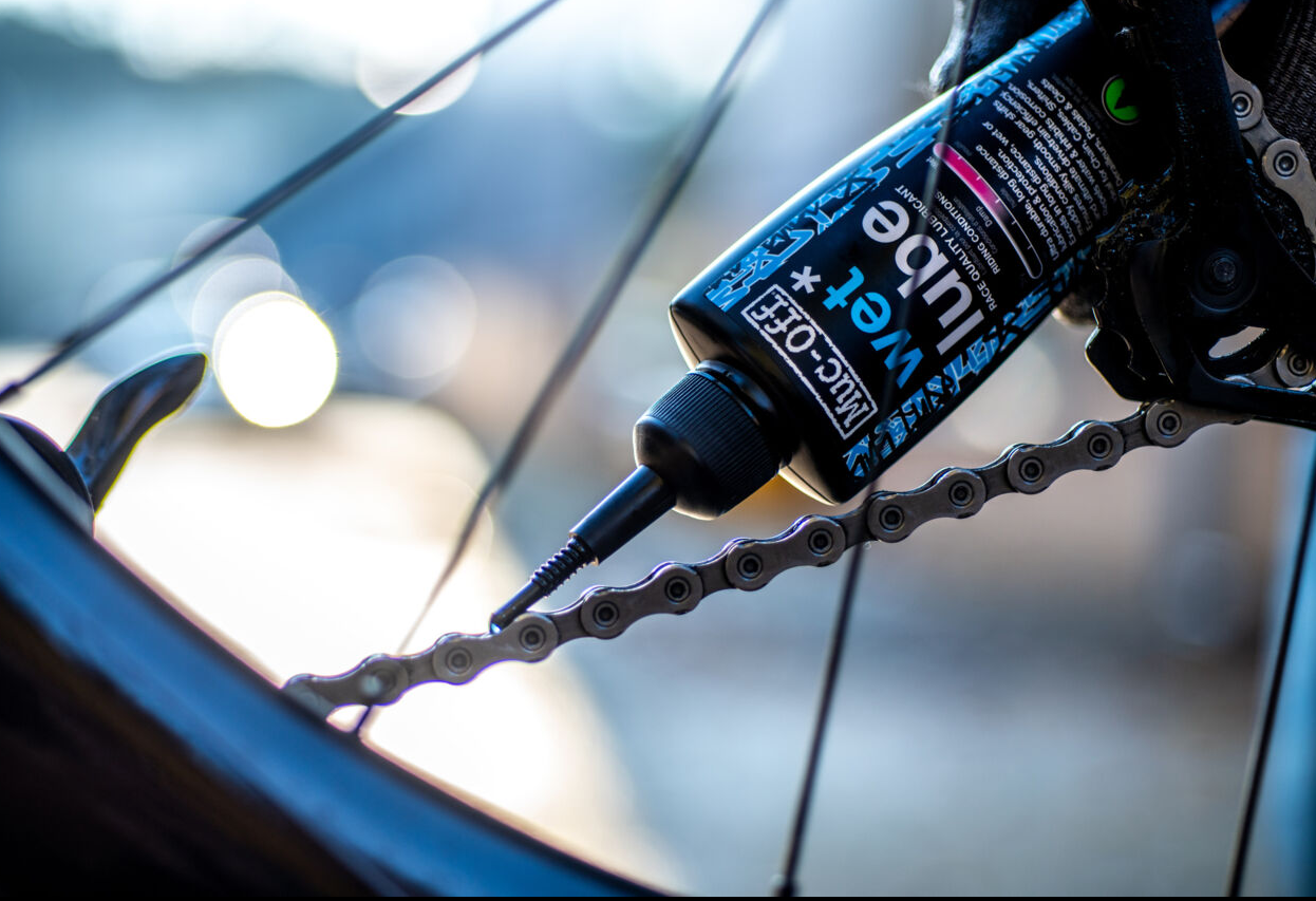 Muc off wet lube 120 ml blå - 3