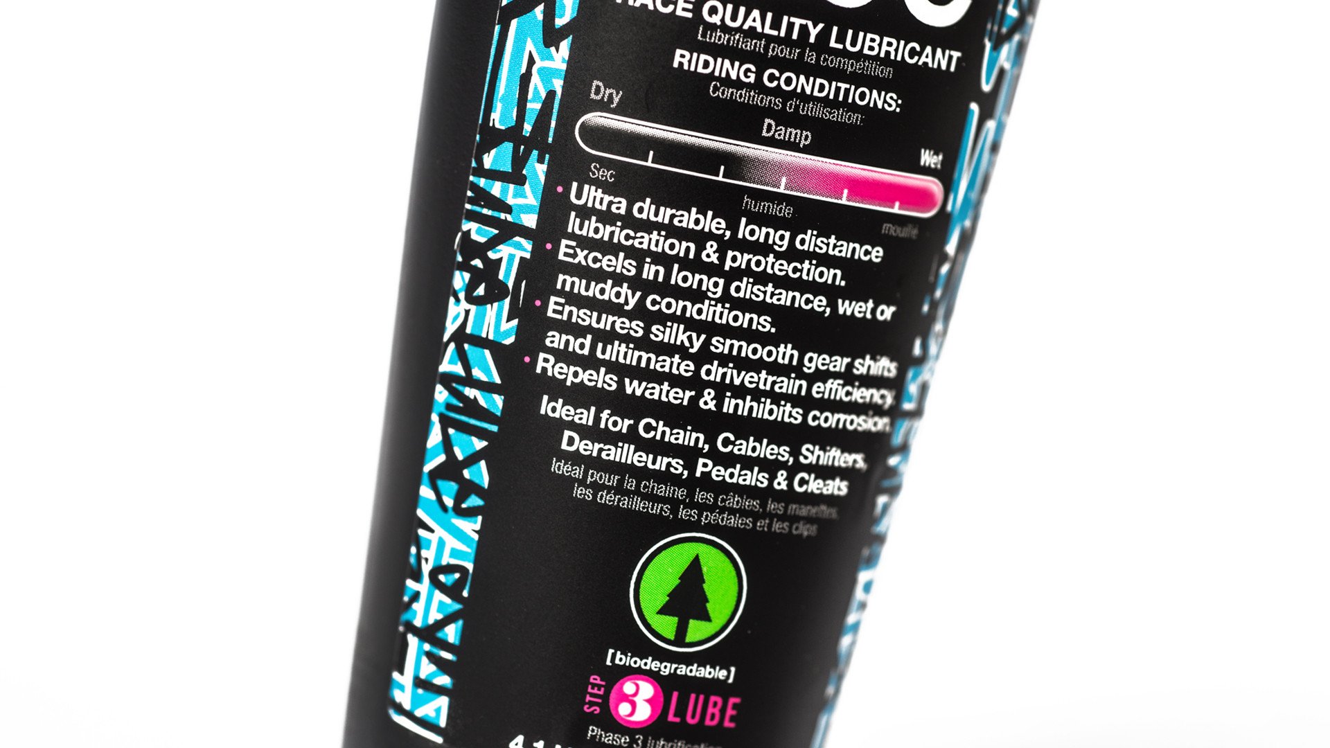 Muc off wet lube 120 ml blå - 6