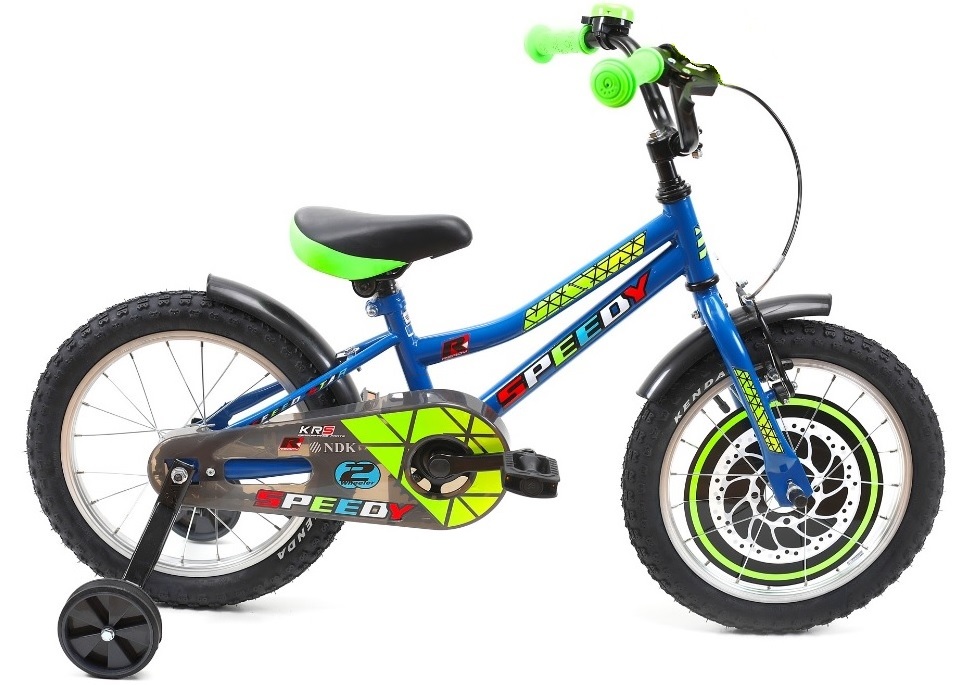DHS  Kid Speedy 16" Oväxlad. Fotbroms - 2