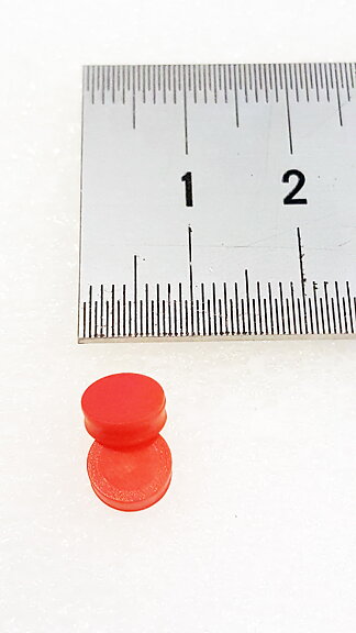 Röd Plastplomb