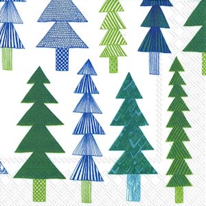Kuusikossa grön servett från Marimekko  - 2