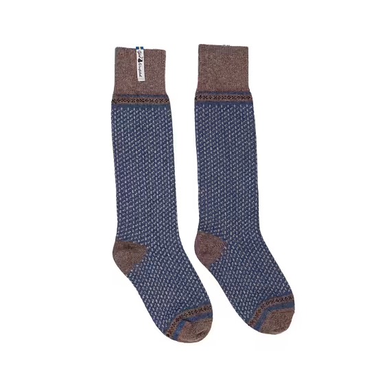 Skaftö marin knähög socka från Öjbro Vantfabrik - 2