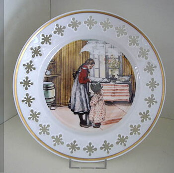 Carl Larsson assiett Köket från Bing & Grøndahl
