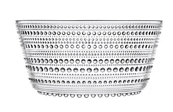 Kastehelmi skål 1,4L i klarglas från Iittala