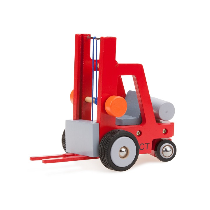 Gaffeltruck i trä - 2