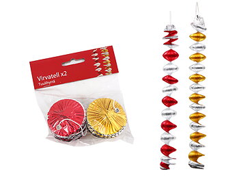 Virvatell 2-pack gammaldags fönsterprydnad