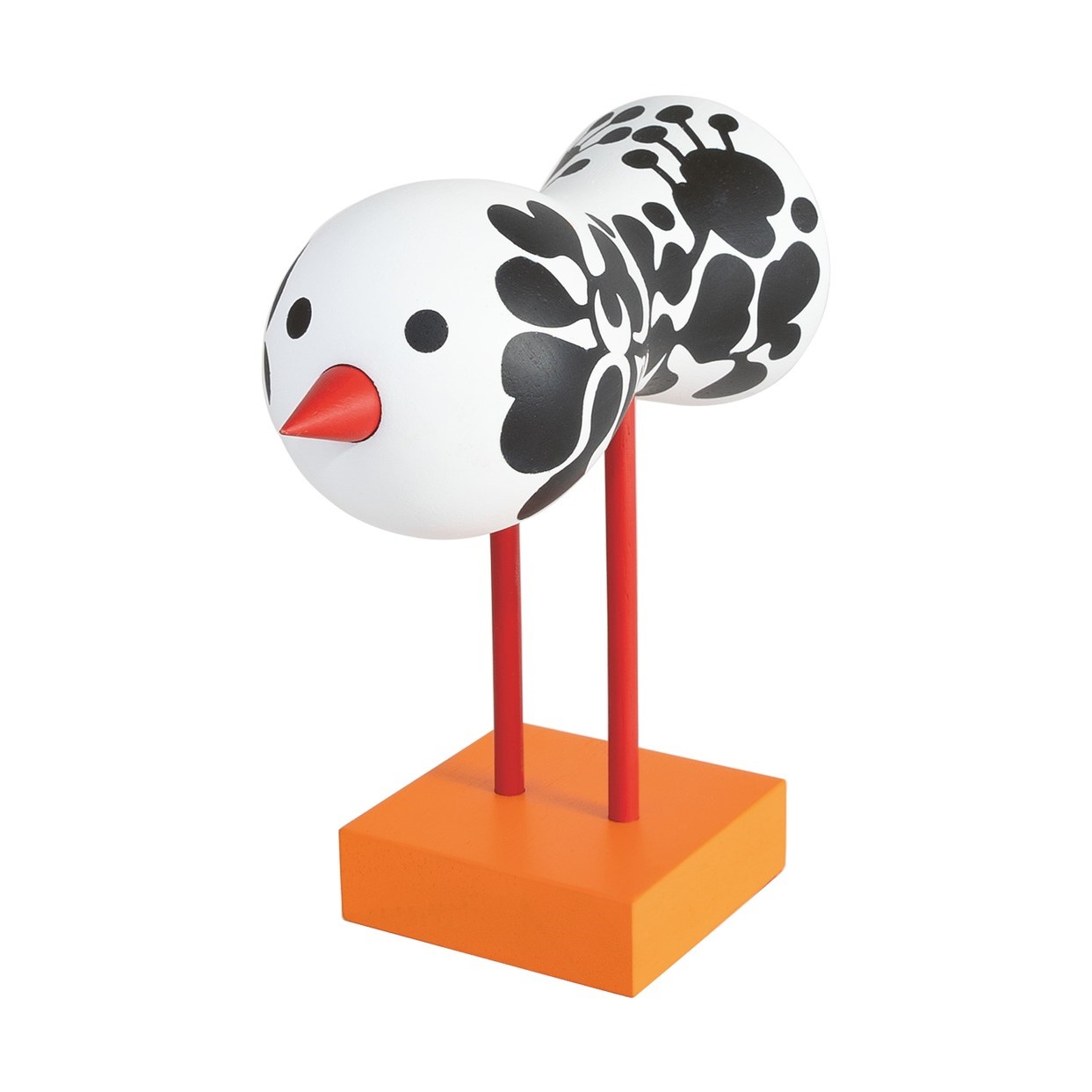 Birds 1967 Svart/Vit - no 3 av Lisa Larson - 3