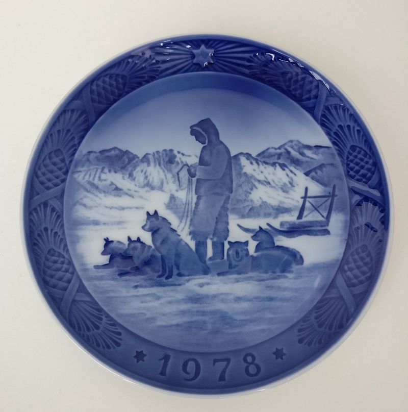 Jultallrik 1978 från Royal Copenhagen 