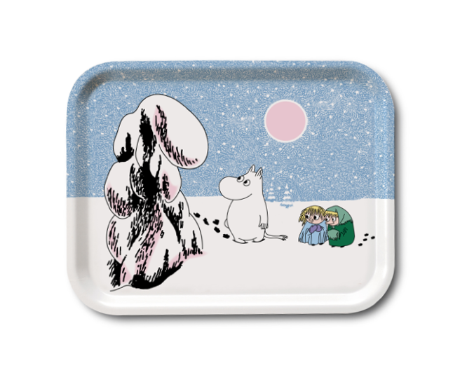  Mumin Djupsnö bricka från Opto Design - 2