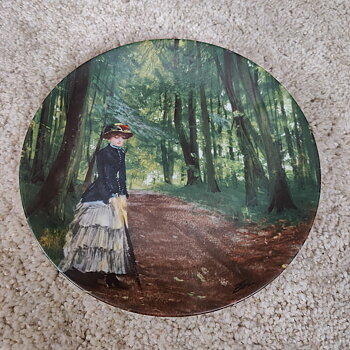 Mary i parken, tallrik från Rörstrand