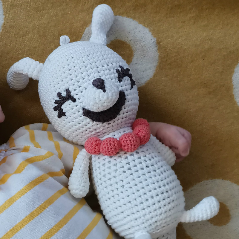 Melody soft toy Rabbit Nina från Littlephant  - 3