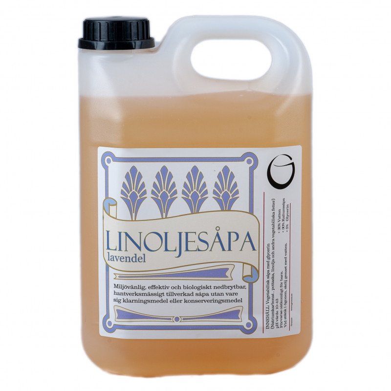 Linoljesåpa Lavendel 2,5 L