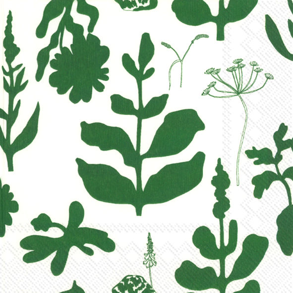  Elokuun Vorjot Green servett från Marimekko - 2
