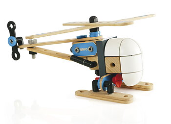 Helikopter byggsats från BRIO