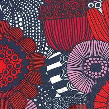 Siirtolapuutarha Blue Kaffeservett från Marimekko