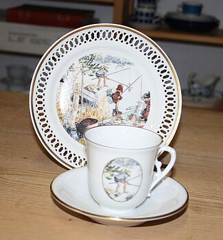 Bing & Grøndahl - Porslin - Carl Larsson - Kaffegods nr 9