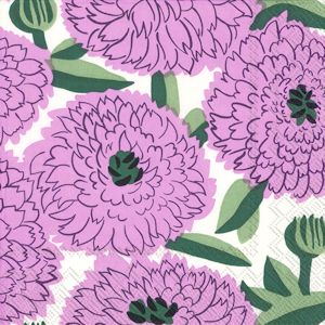 Primavera Lila servett från  Marimekko 