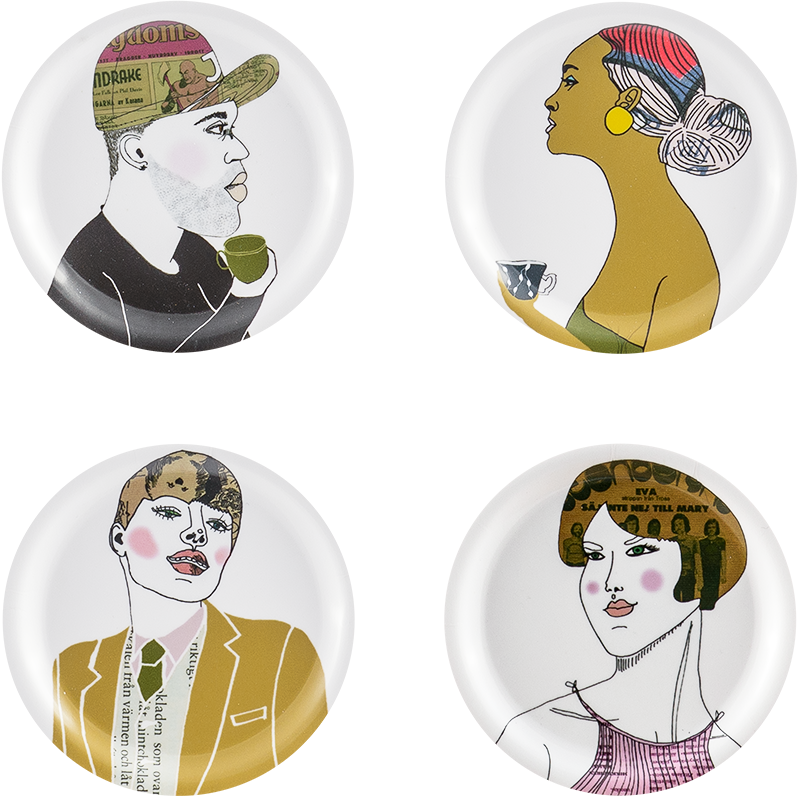 People coaster från Åry Home