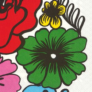 Eläköön  Elämä Green servett från Marimekko 