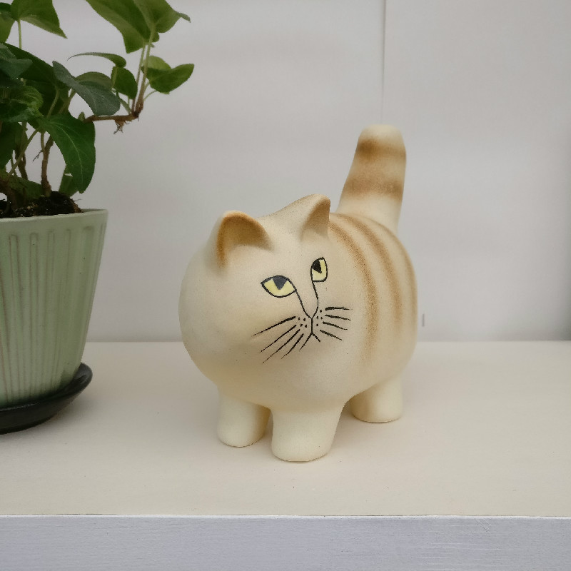 Moa brunrandig katt av Lisa Larson - 2
