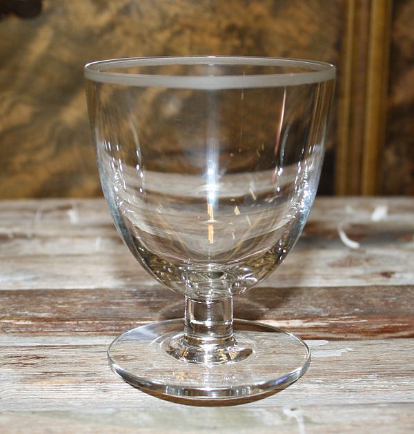 Glas - Allglas - Etsad randdekor