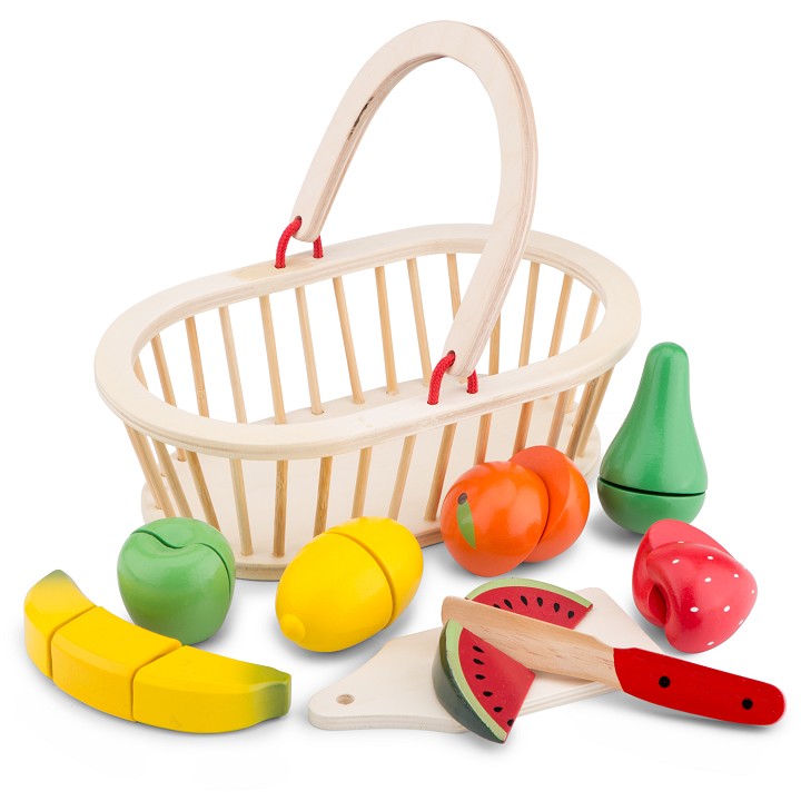 Korg med frukt Leksaksmat - 2