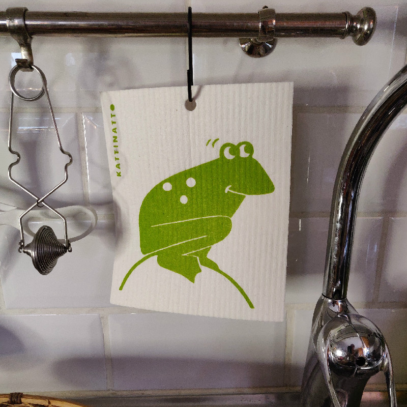 Disktrasa Grön Groda från Kattinatt