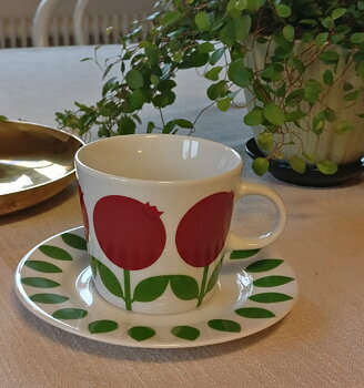Lingonkopp kaffekopp från Floryd
