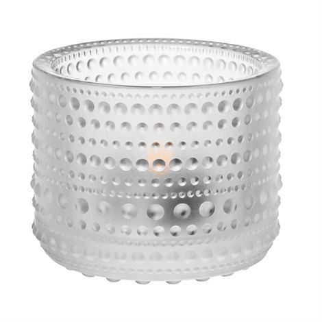 Kastehelmi ljuslykta frost från Iittala