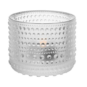 Kastehelmi ljuslykta frost från Iittala