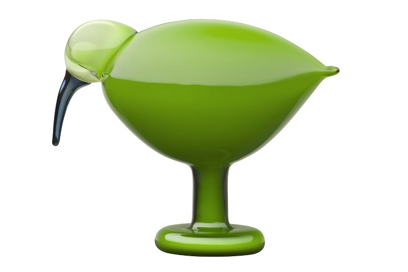 Grön Ibis ur serien Birds by Toikka från Iittala 