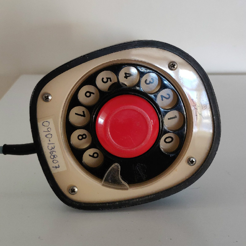 Ericofon grågrön telefon från LM Ericsson  - 3