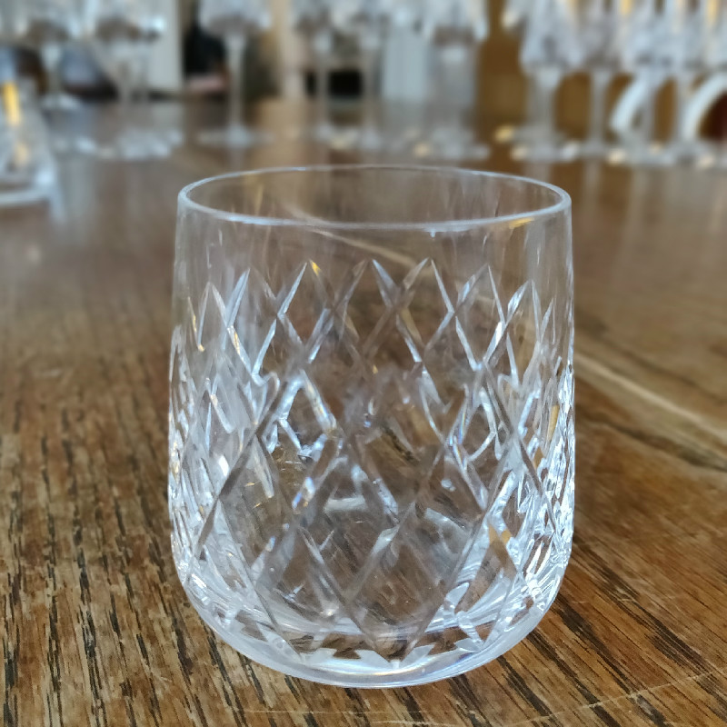 Selterglas rutslipat från Åfors - 2
