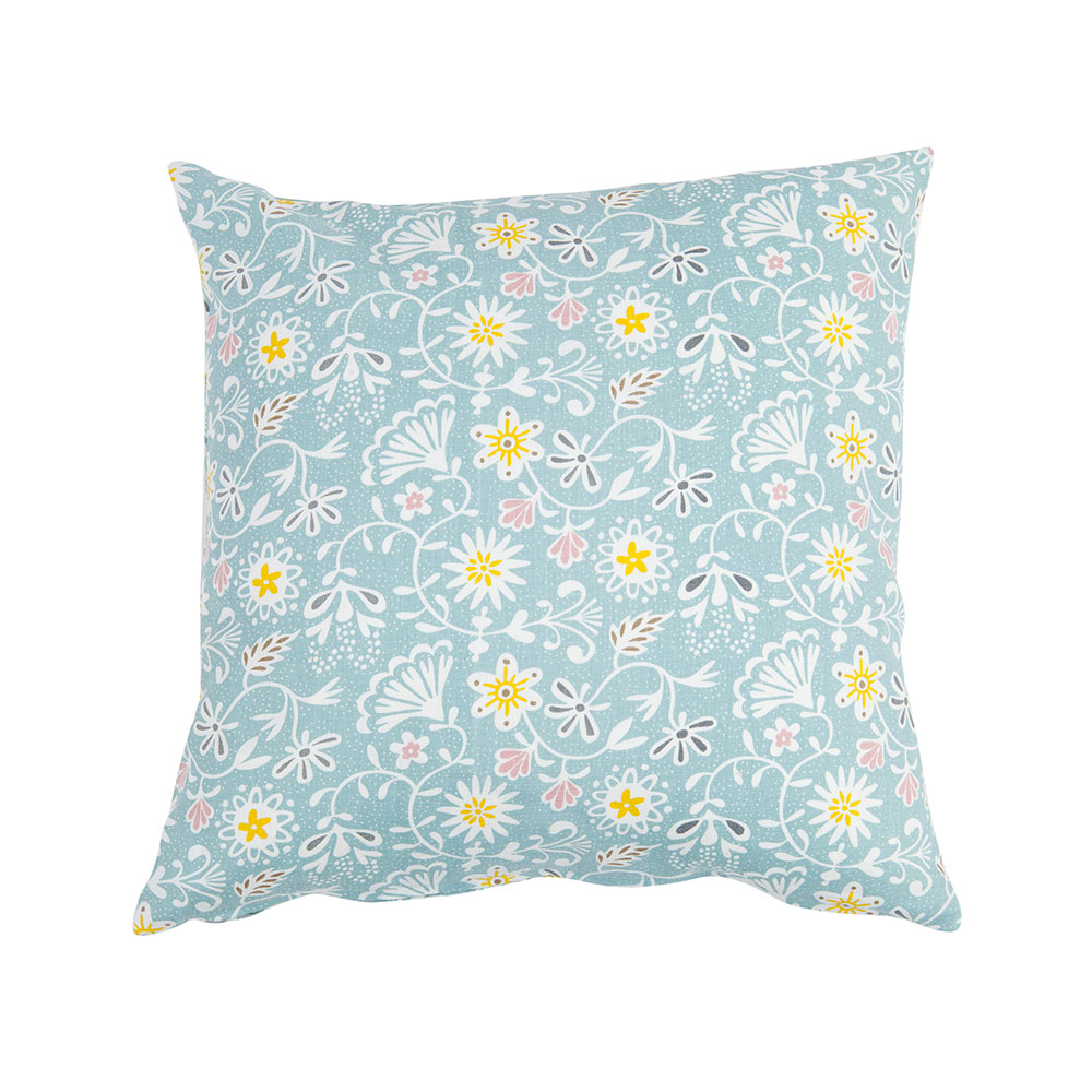Floral kudde från Klippan