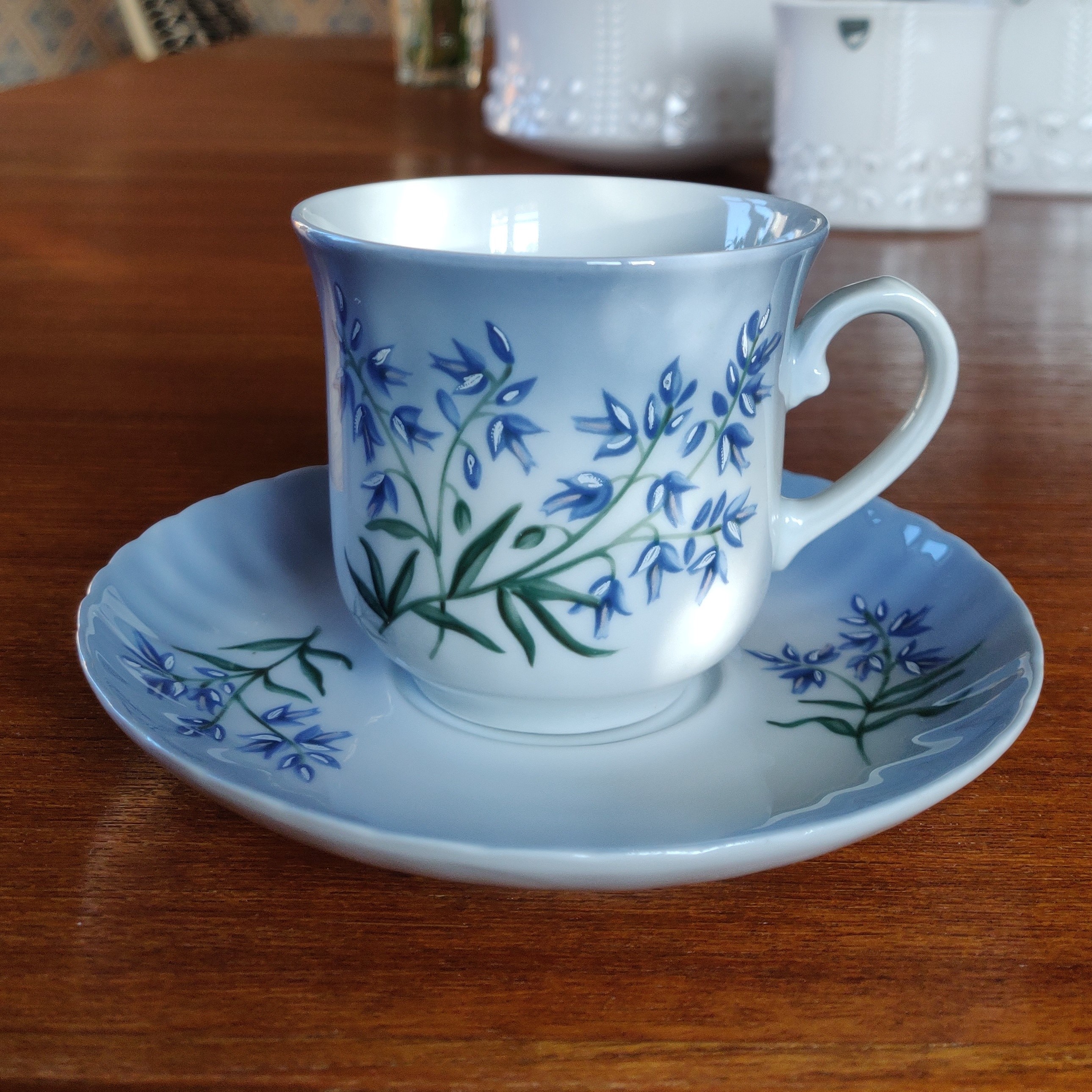 Sveriges Blå Blommor kaffekopp från Svaneholm